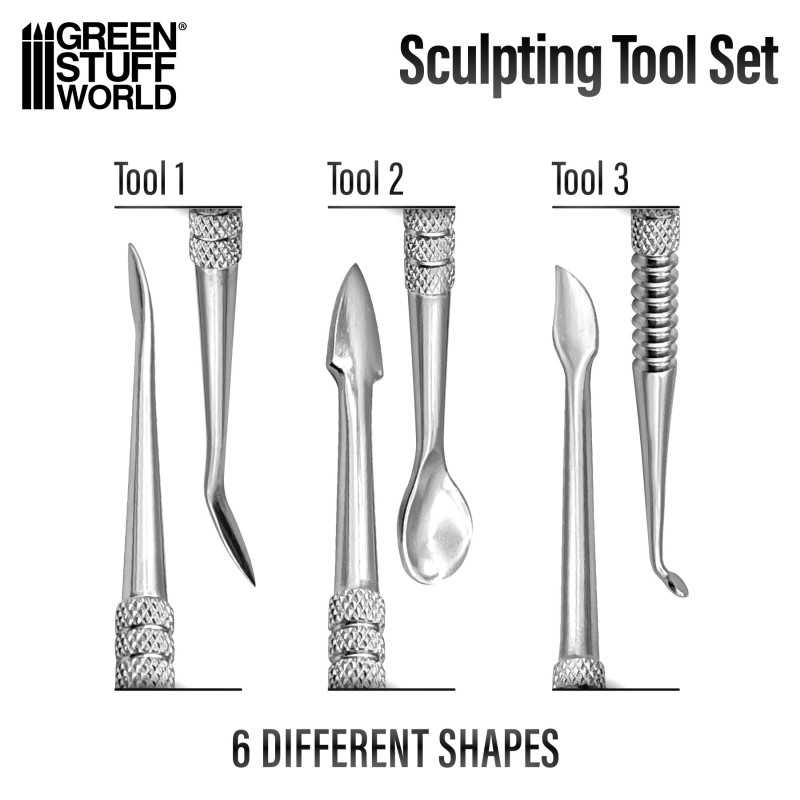 Sculpting tools set