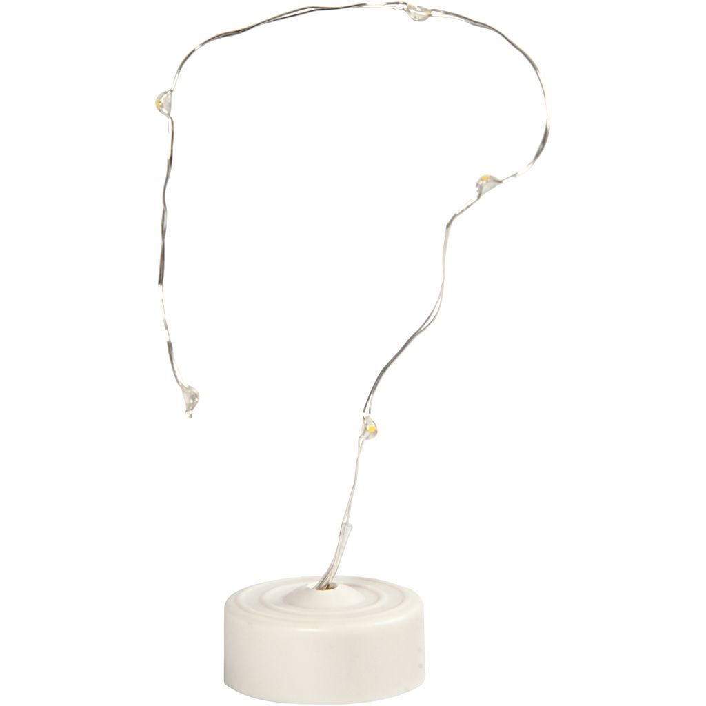 LED ljusslinga (27cm) för miniatyrer, terräng, stilleben och tittskåp
