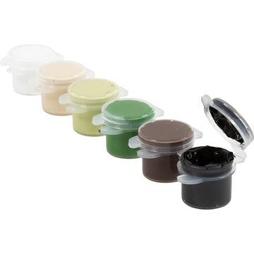 Plus Color Hobby Paint – Natural (6 × 5 ml)