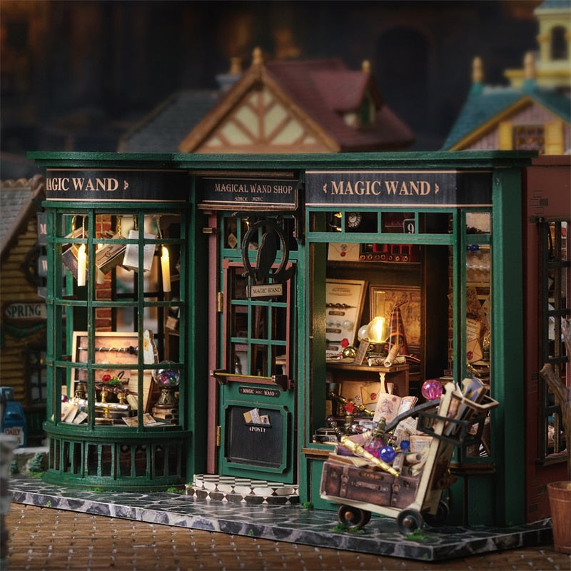 Magic Shop kit – book nook diorama byggsats – snabb leverans inom Sverige