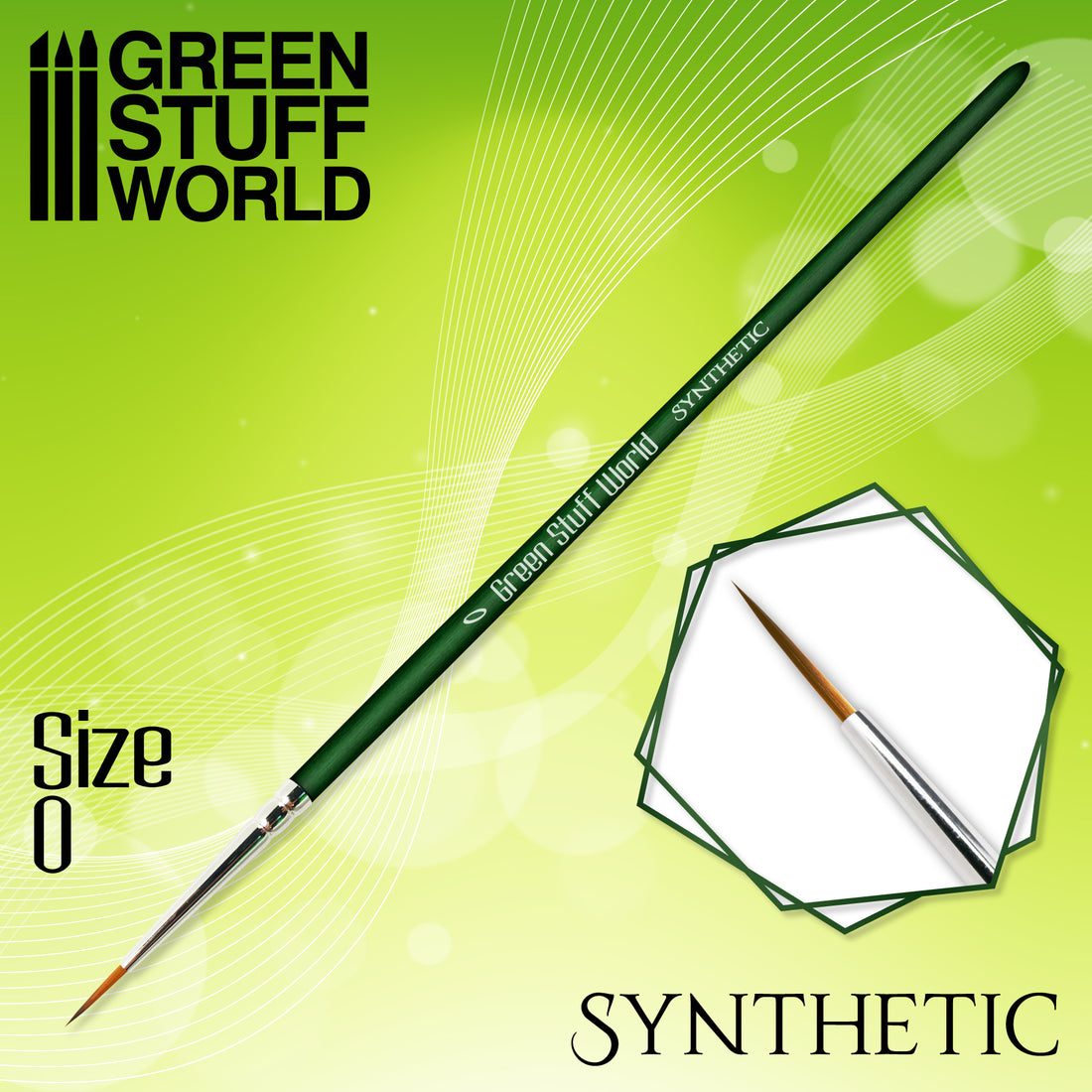Paint Brush – Green Series Synthetic