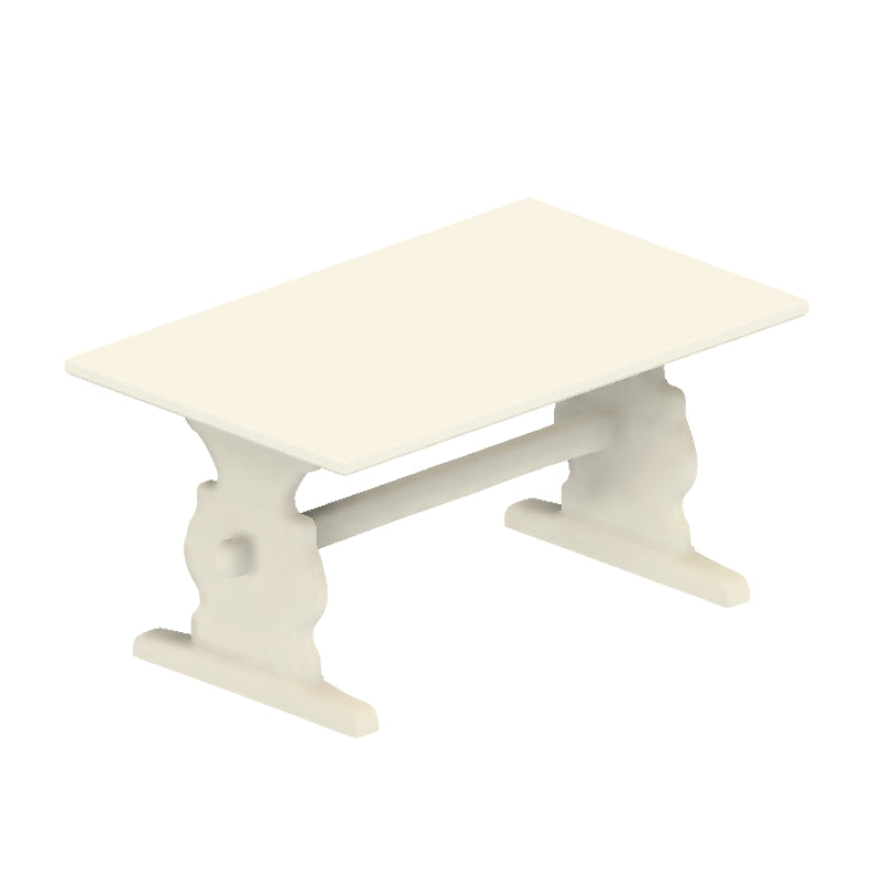 Miniatyrer – rustikt bord & stolar (1:18)