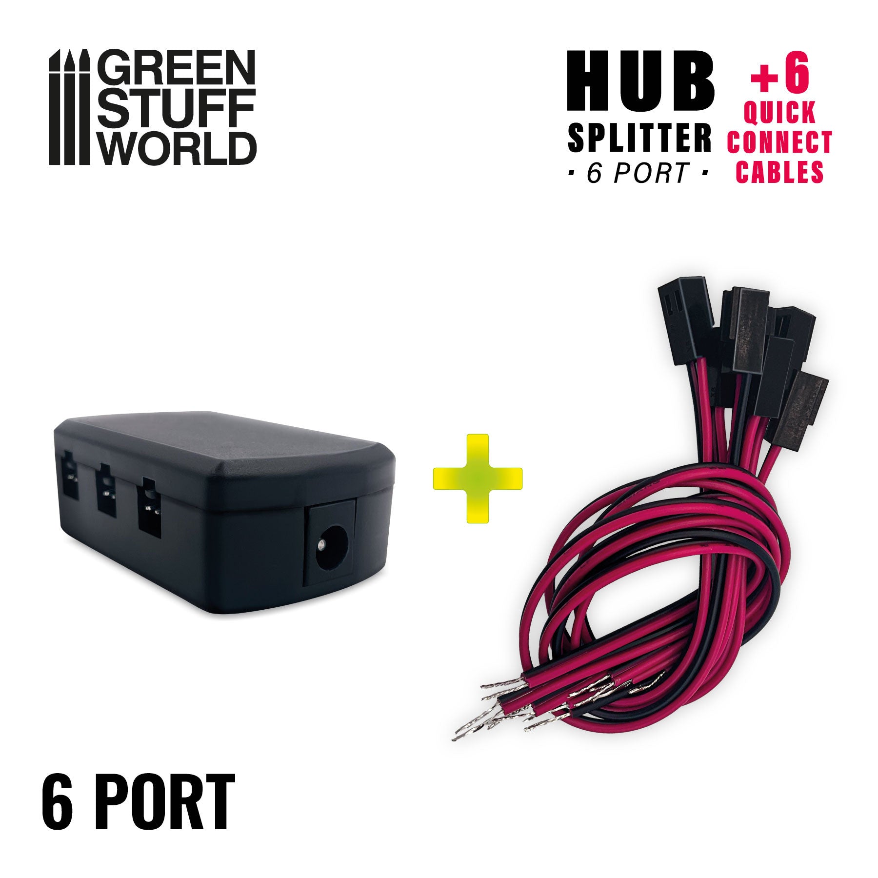 6-port HUB Splitter