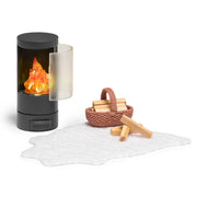 Lundby fireplace set