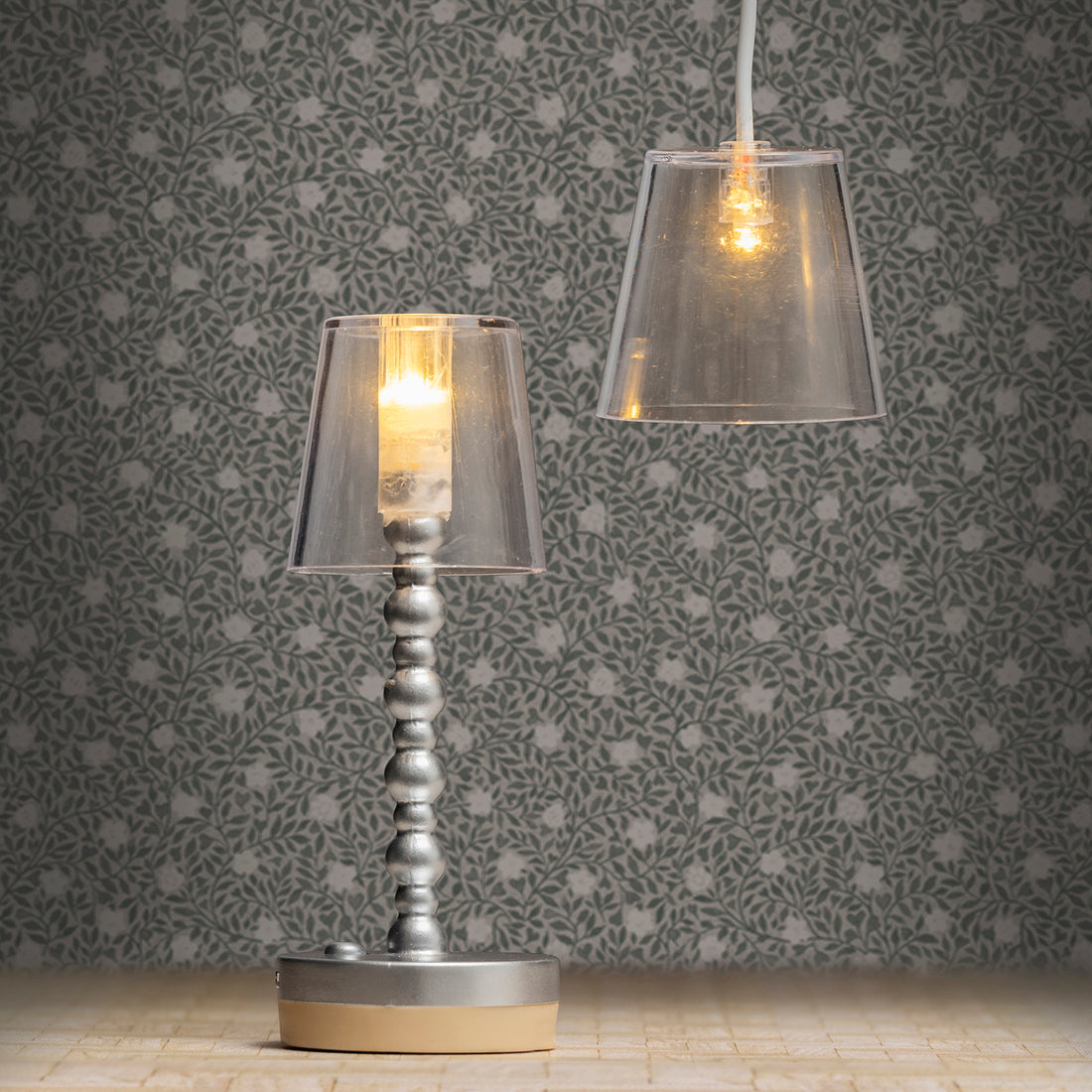 Lundby Floor & Ceiling Lamp Set
