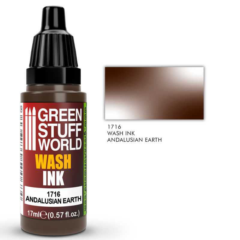 Acrylic wash ink – 8 Variants