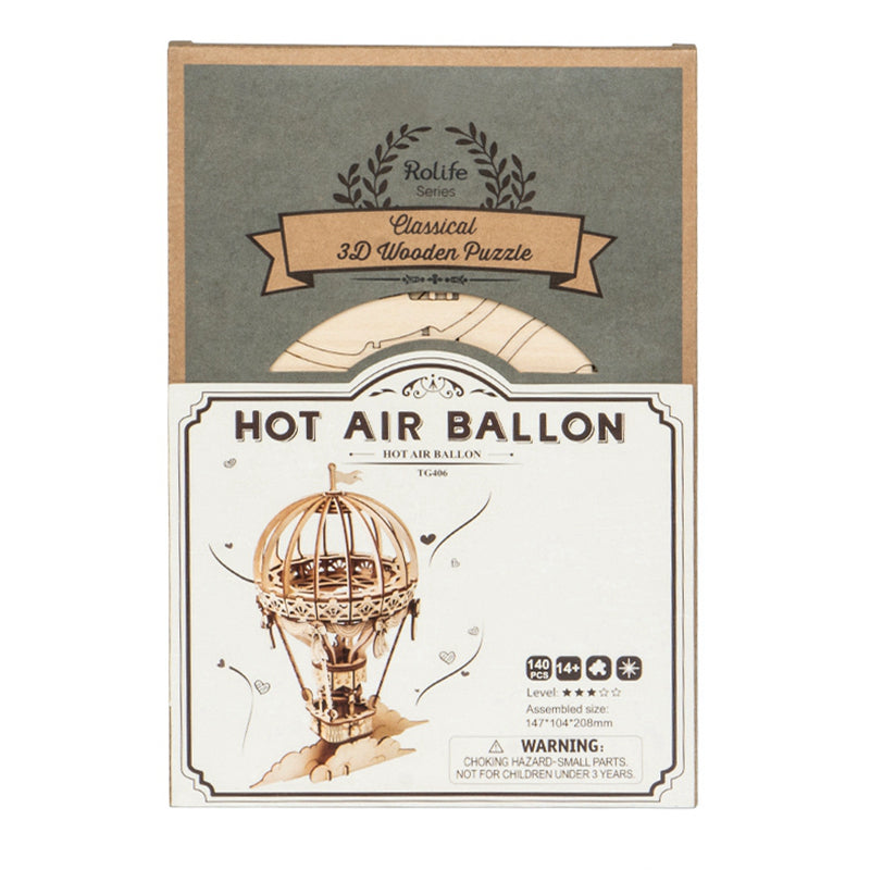 3D Puzzle: Hot Air Balloon