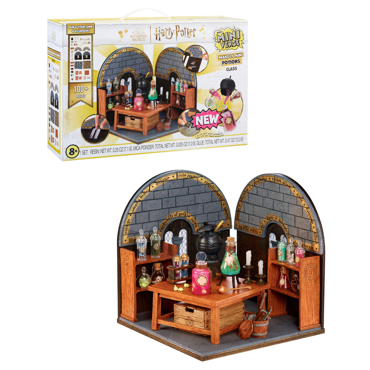 MGA's Miniverse Harry Potter Build it Set Potions Class
