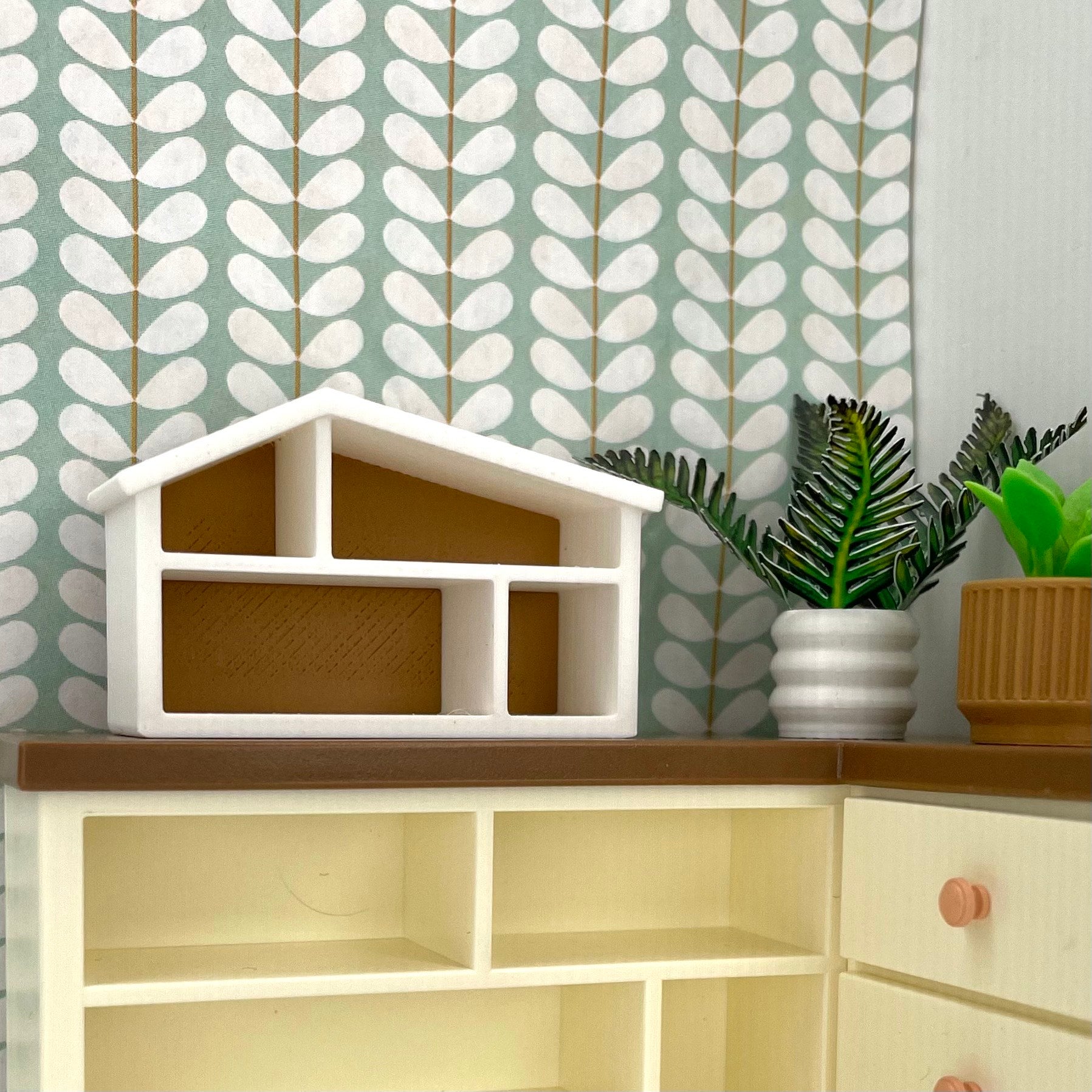 Miniatyrer – dockhus (1:18)