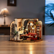 Book nook diorama: Catherine's Living Room