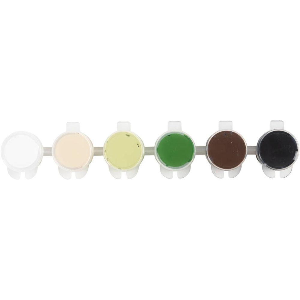 Plus Color hobbyfärg – natur (6x5ml)
