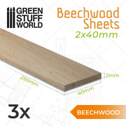 Beechwood Sheet (40/100mm)
