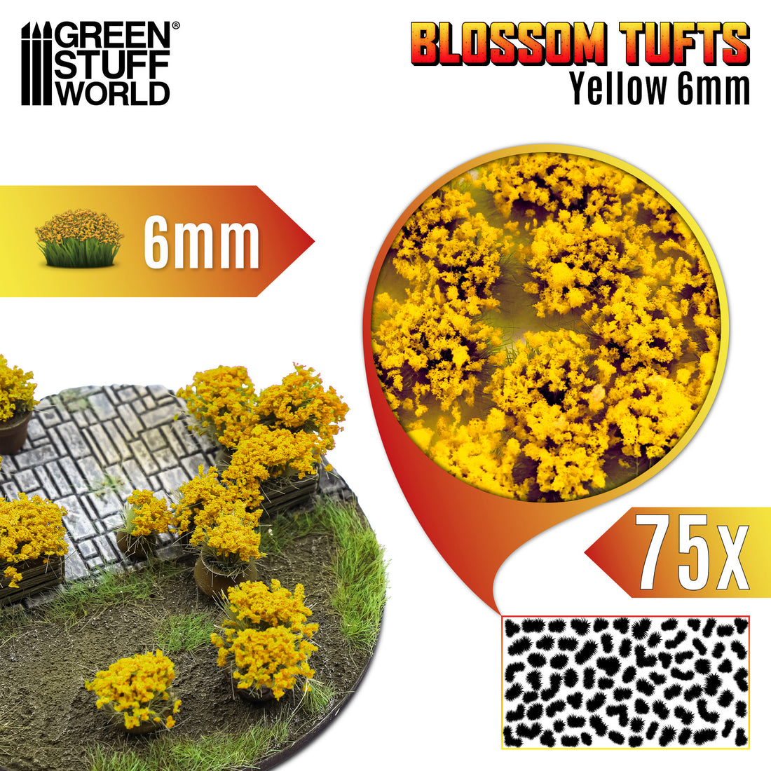 Blossom Tufts – 6mm