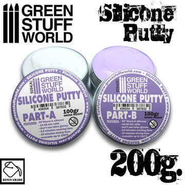 Two-Part Silicone Putty – 200g
