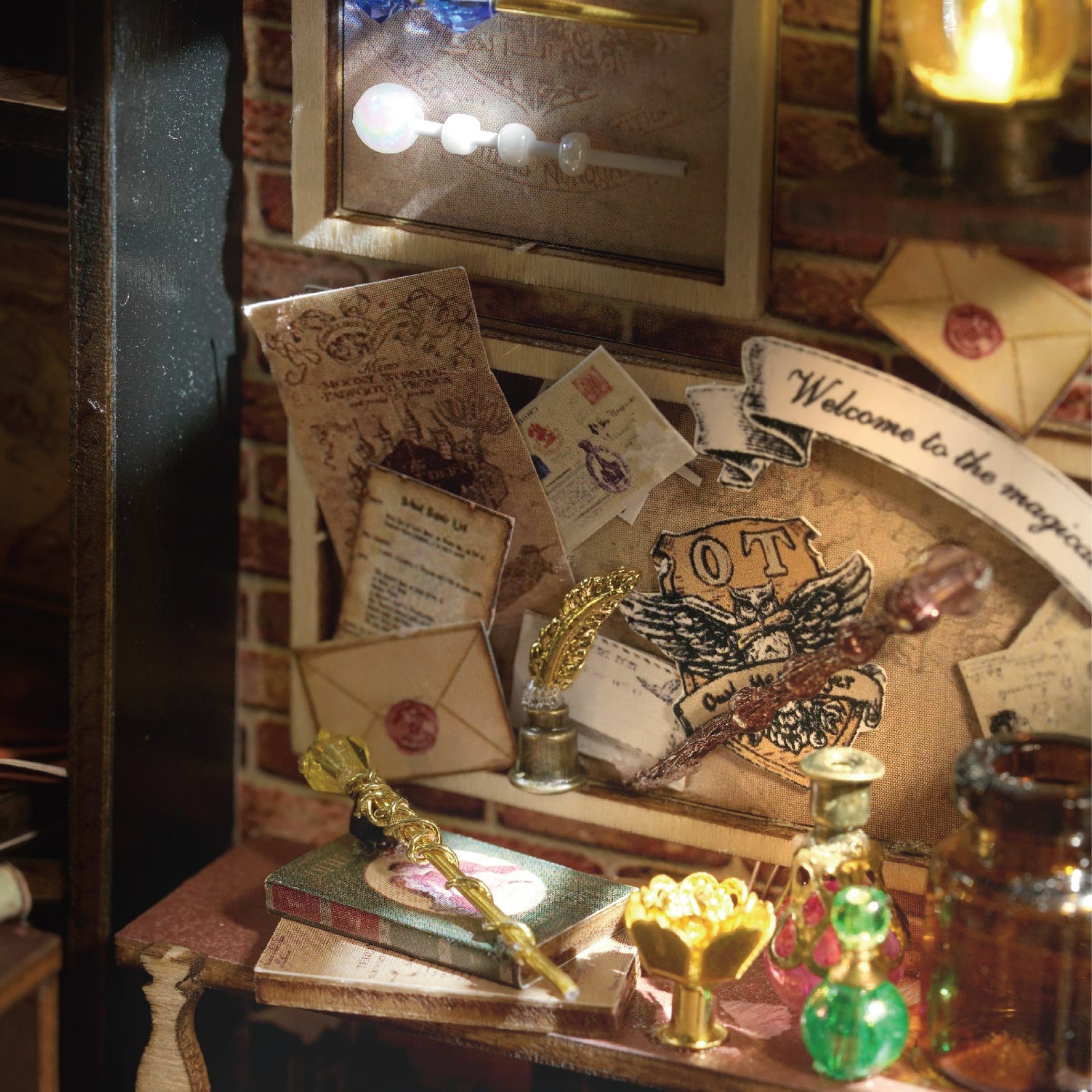 Magic Shop – minitatyr DIY kit eller dockhus set för vuxna i skala 1:24