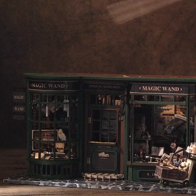 Magic Shop  Book Nook diorama DIY kit