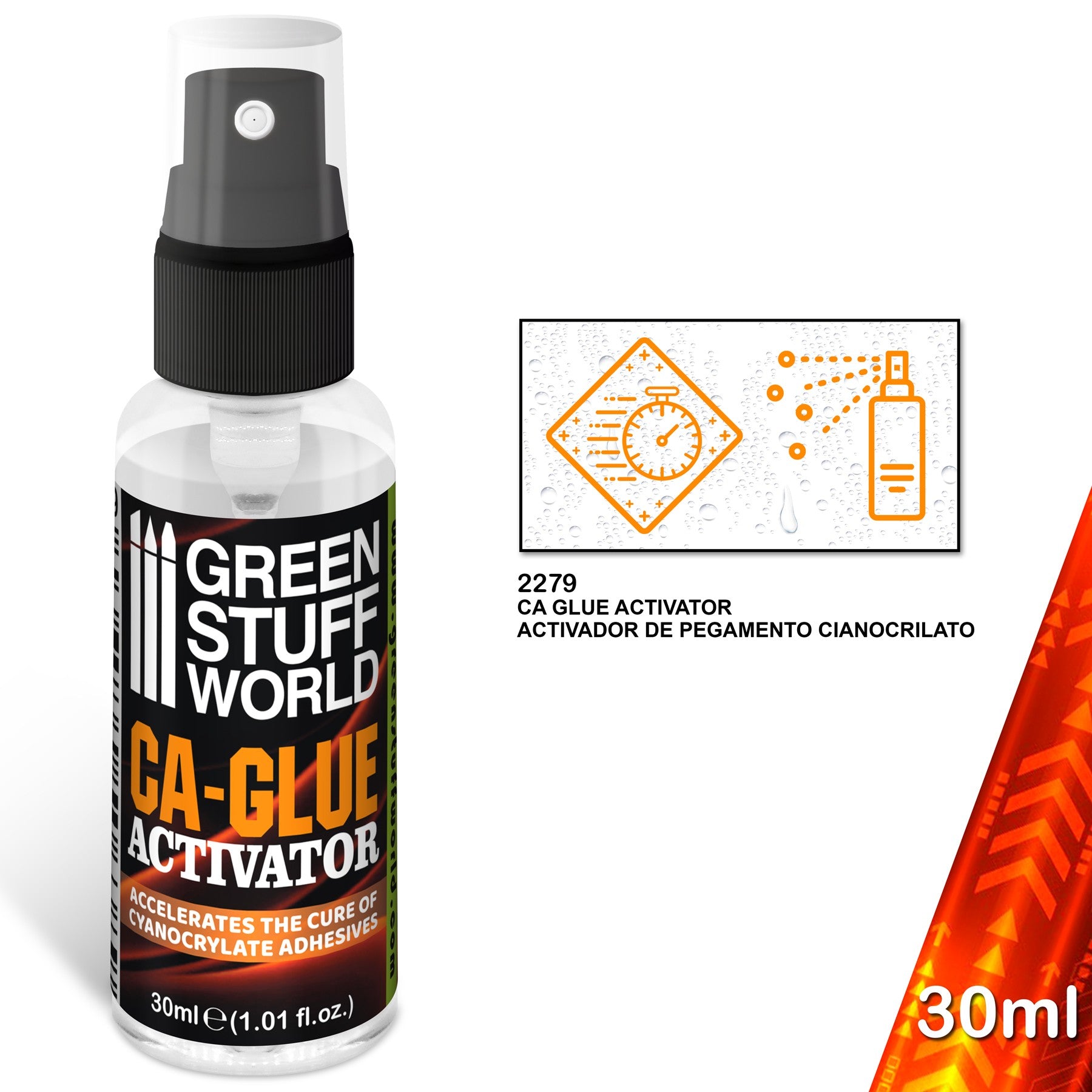 CA Glue Accelerator – (30ml)