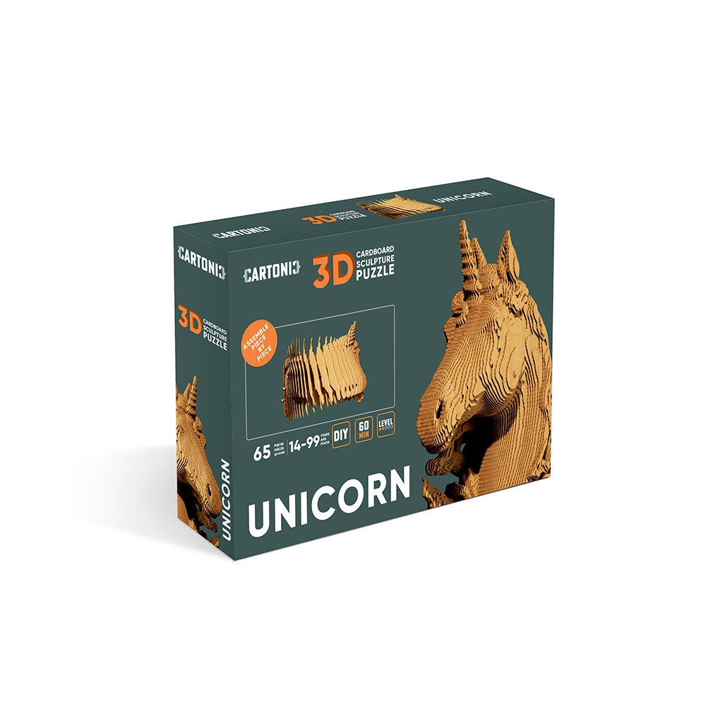 3D puzzle – unicorn