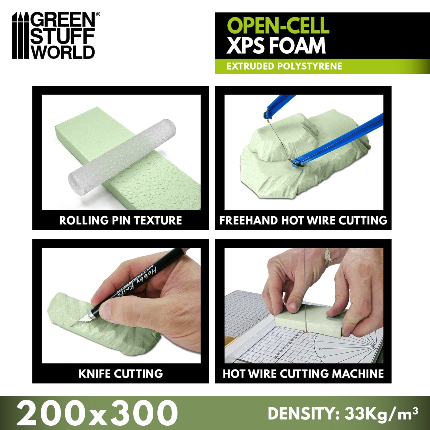 Bases – Extruded Foam (30mm – A4)