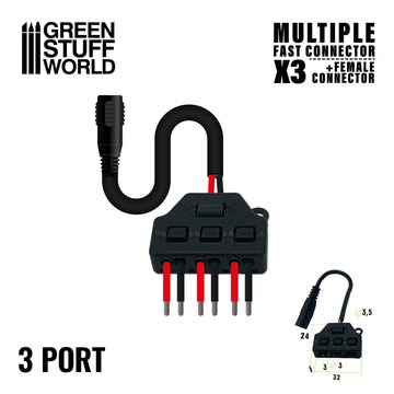 3-Port Multiple Fast Connector