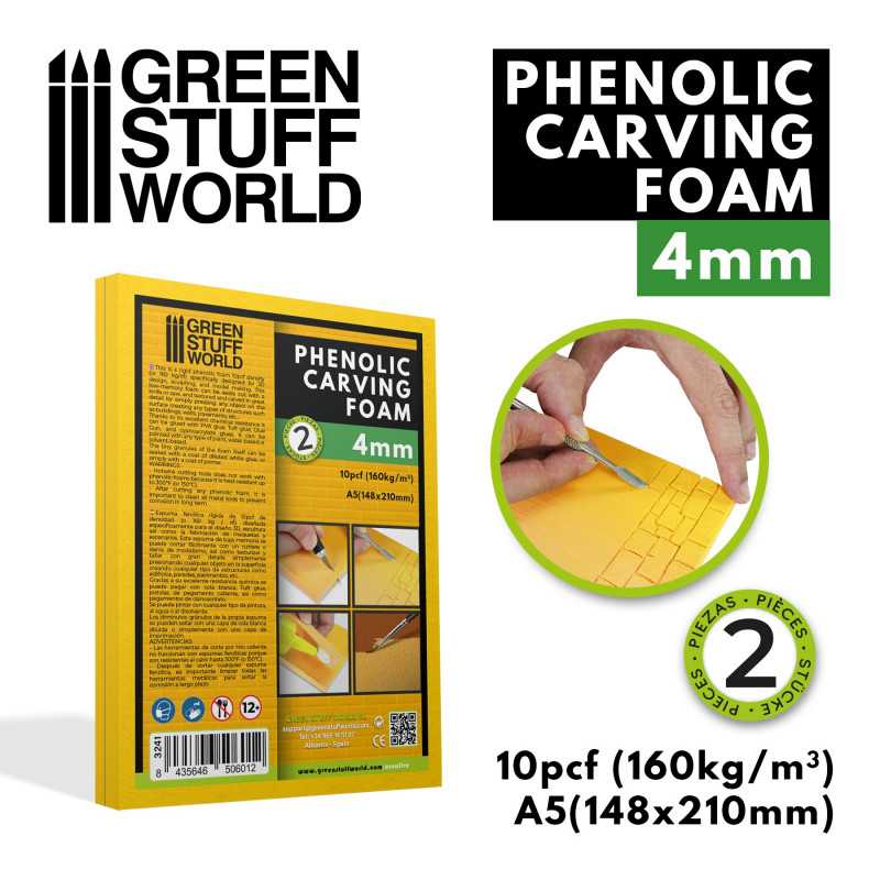 Phenolic Carving Foam – 4/6/10mm