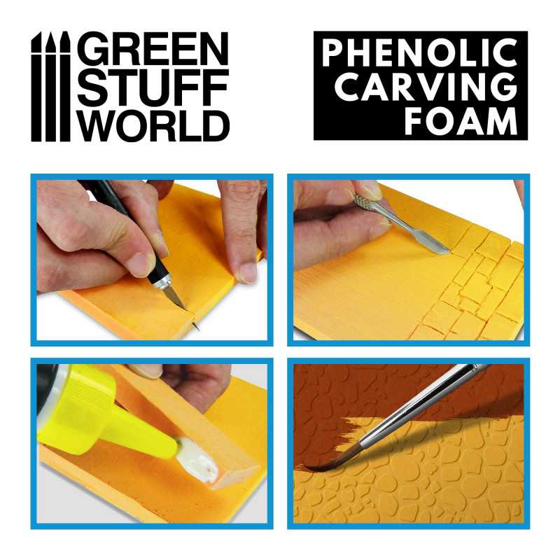 Phenolic Carving Foam – 4/6/10mm