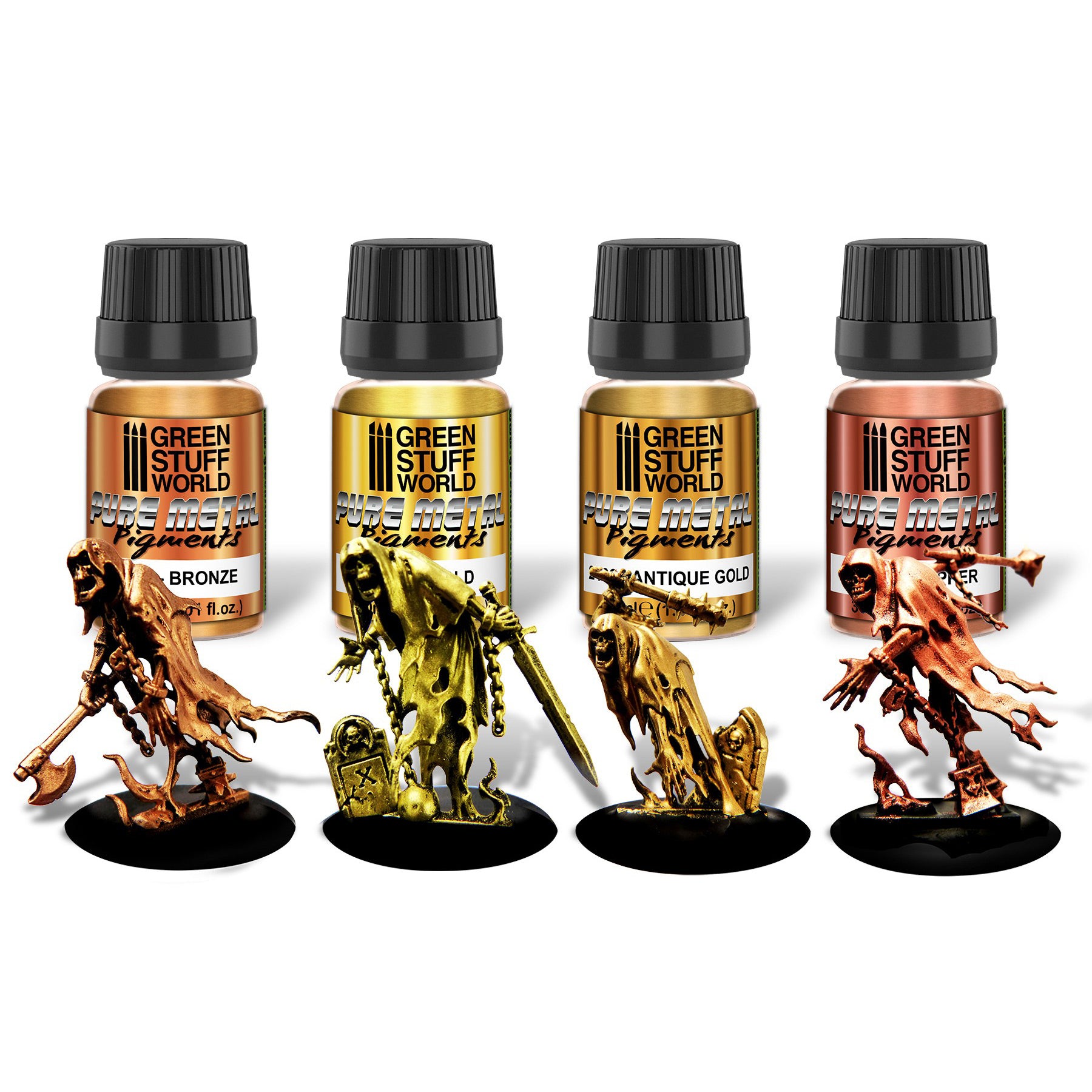 Pure Metal Pigments – 4 Variants