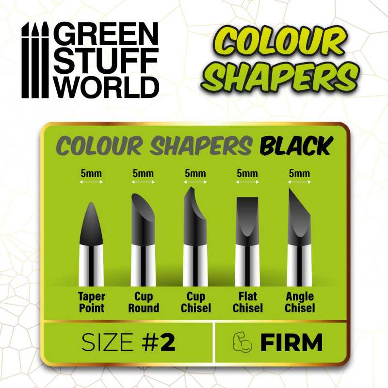 Modelling Brushes - Black Firm