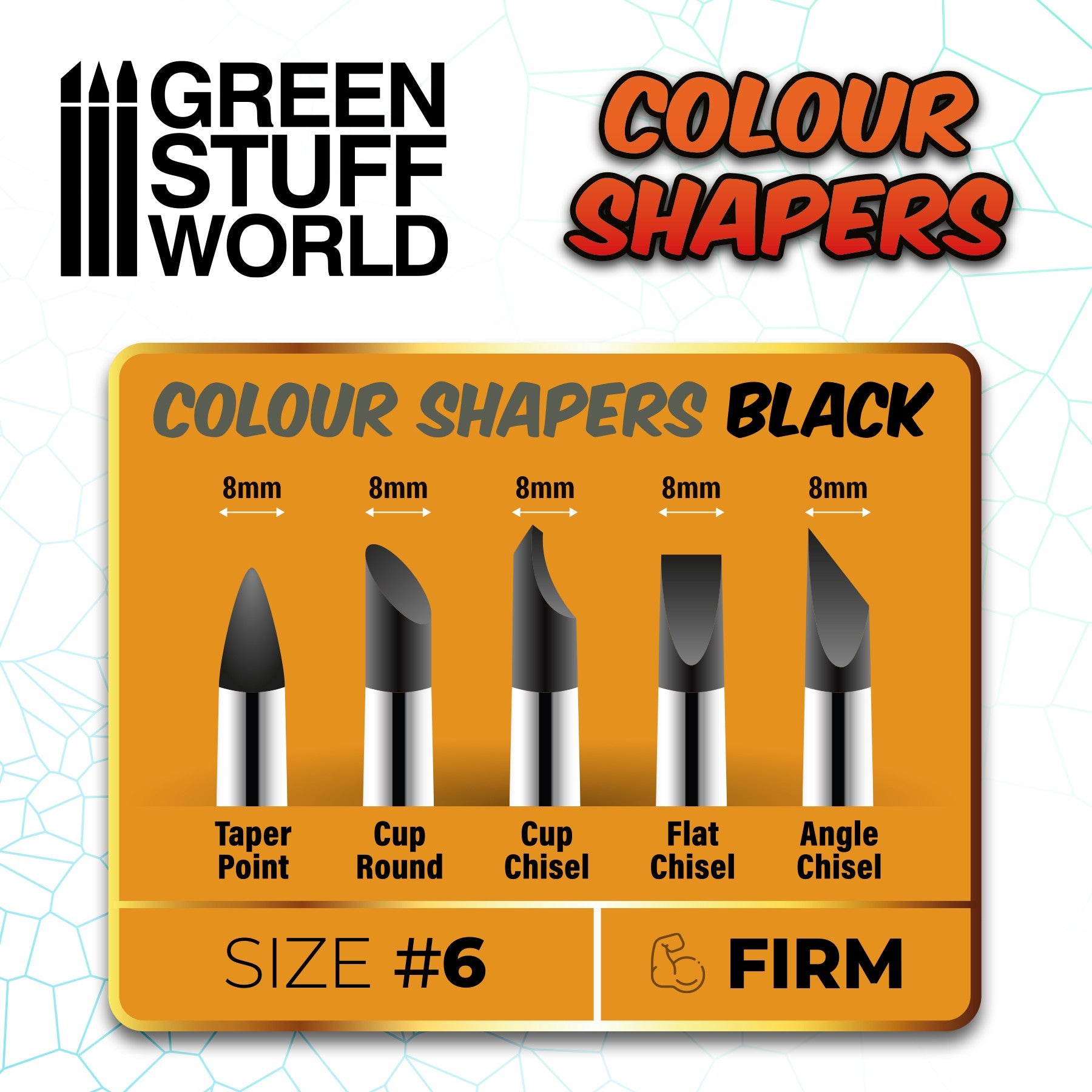 Modelling Brushes - Black Firm