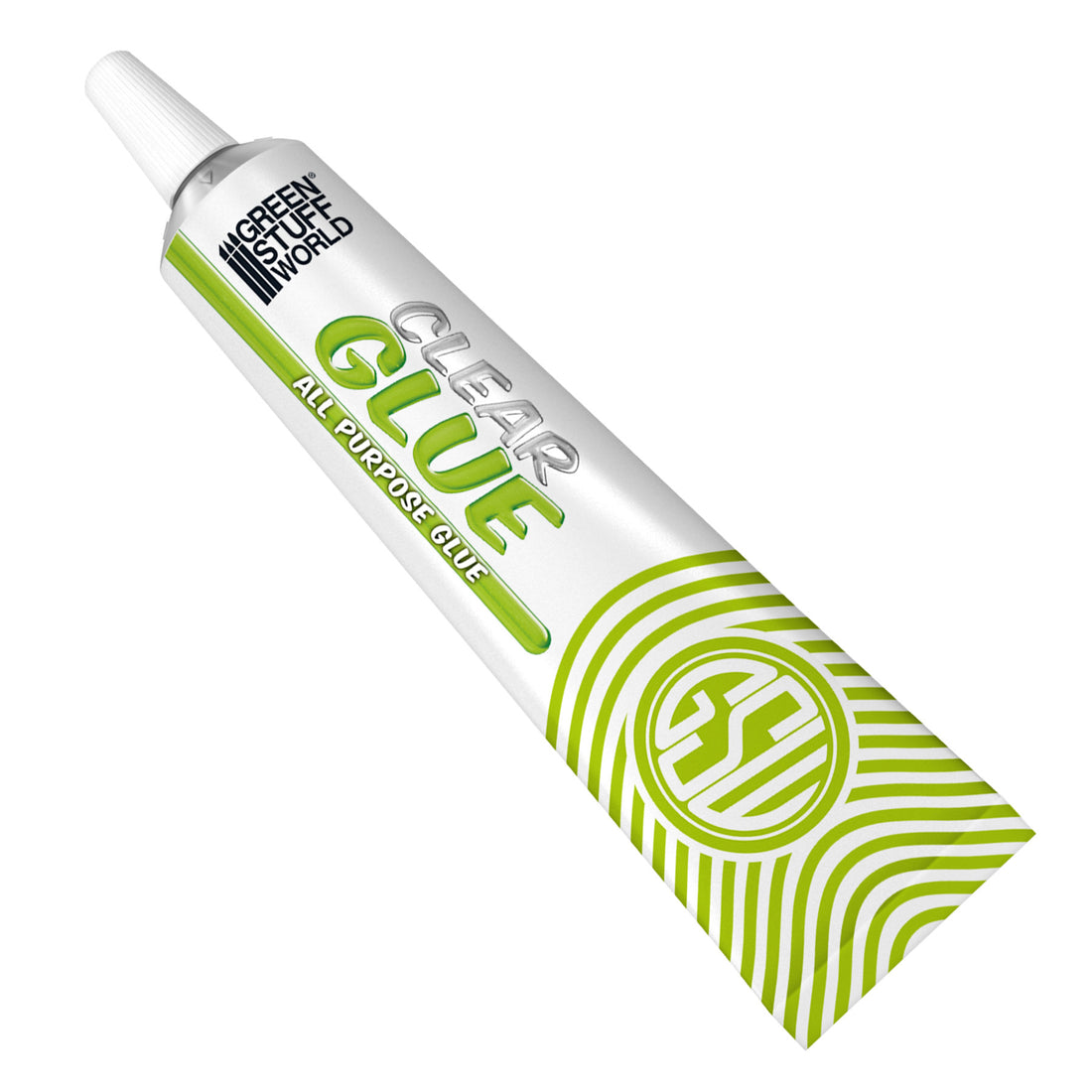 Tub med transparent silikonlim från Green Stuff World, 45 ml