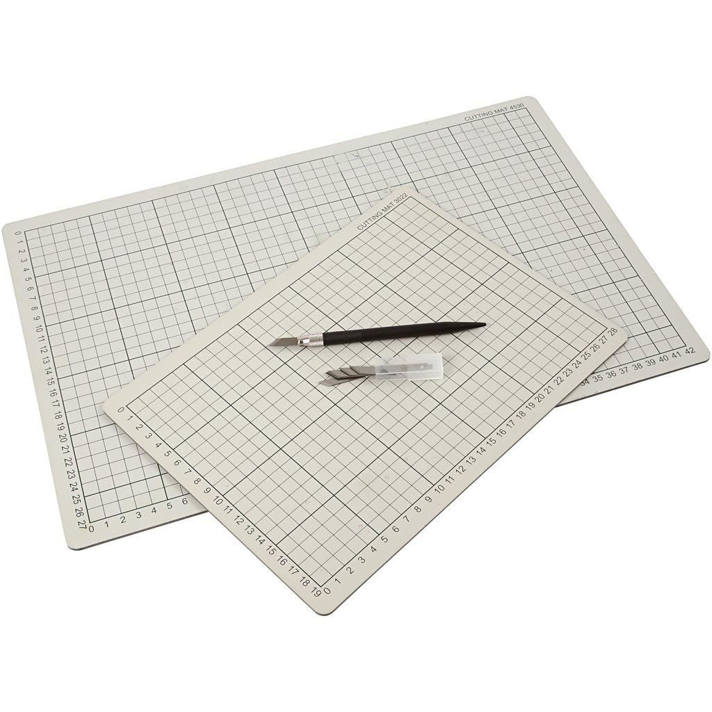 Skärmatta – A4 (beige)