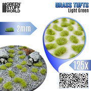 Grästuvor – Light Green – 2/6/12mm