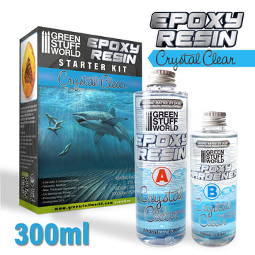 Epoxy Resin Set – Crystal Clear (100 + 200ml)