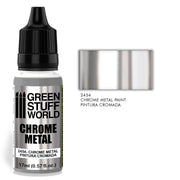 Krom metallfärg i 17 ml flaska från Green Stuff World