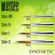 Paint Brush – Green Series (Size 0)