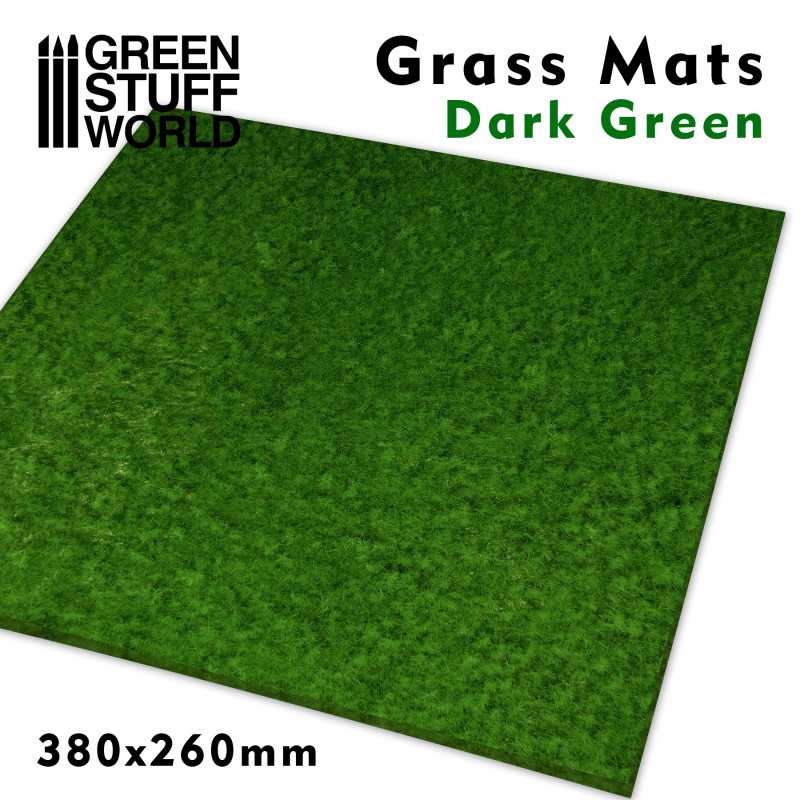 Gräsmatta för miniatyrer – Dark Green