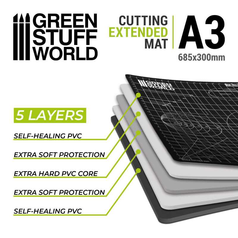 Cutting mat – scale cutting mat – A3