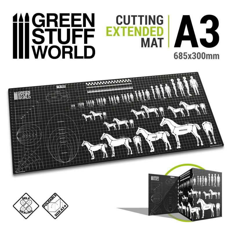 Cutting mat – scale cutting mat – A3